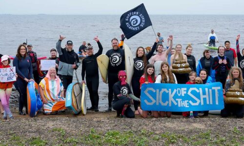 Paddle Out Protest